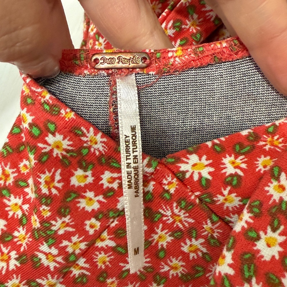 Free People Lorelai Floral Midi Dress with Tie Back - Picture 6 of 6